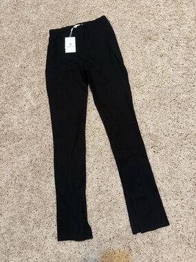 NWT Anine Bing Black Max Pants Size 38